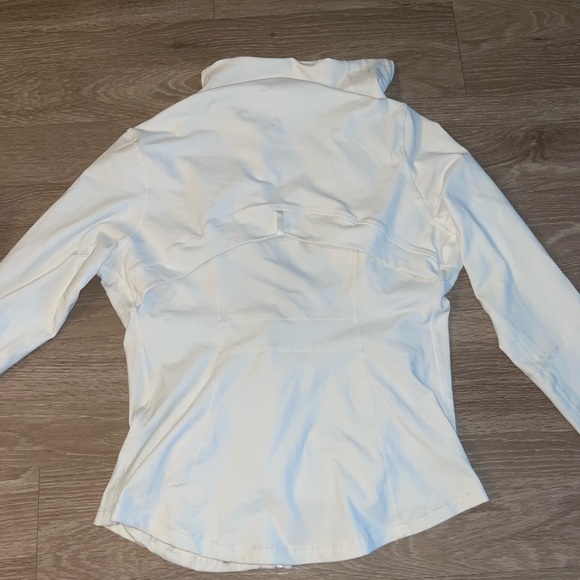 White Workout Jacket - Picture 3 of 3